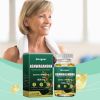 Natural Ashwagandha Herbal Daily Dietary Supplement Capsules, Adult Daily Mild Fatigue Soothing Wellness Nutrition Pills