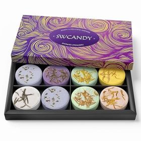 Shower Steamers Aromatherapy Birthday Gifts for Women 8 Pcs Stocking Stuffers White Elephant