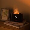 Aroma Diffuser Flame Light Mist Humidifier Aromatherapy Diffuser With Waterless Auto-Off Protection For Spa Home Yoga Office