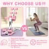 Deep Squat Machine for Home-Glutes Trainer Machine with Resistance Bands Squat Assist Trainer for Core & Legs Workout Ideal for Home Gym