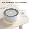 White Noise Sound Machine with Nursery Lamp