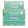 Peppermint Vegan Lip Balm – Organic Cocoa & Shea Butter, Eco-Friendly Biodegradable Tube, Ayurvedic Lip Care, Paraben & Cruelty-Free