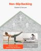 VEVOR Japanese Tatami Mat, Twin Size Foldable Japanese Tatami Mattress( Natural Rush Grass)