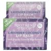 Lavender Coconut Vegan Lip Balm - Organic, Ayurvedic, Eco-Friendly Tube