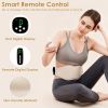 Portable Cordless EMS Heating Pad Massager 8 Customizable Modes,19 Intensity Levels,3 Heating Settings,Magnetic Detachable Host
