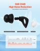 Ear Plugs for Sleeping Noise Cancelling, NRR 25 dB Reusable High Noise Reduction Earplugs, Flexible Silicone Soft Earplug with 12 Ear Tips in M / L
