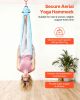 VEVOR Aerial Yoga Hammock, Maximum 300 lbs Load Aerial Silk, Yoga Swing with Nylon Fabric, Daisy Rope, PE Zipper Bag