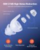 Concert Ear Plugs, 2 Pairs Reusable High Fidelity Musician Ear Plugs, SNR 27 dB High Noise Reduction Earplugs, Flexible Silicone Soft Music Ear Plugs