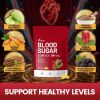 VivoNu Blood Sugar Complex Supplement | Advanced Formula with 20 Herbs and Vitamins with Cinnamon, Turmeric, Black Pepper, Licorice and More, Vegan, N