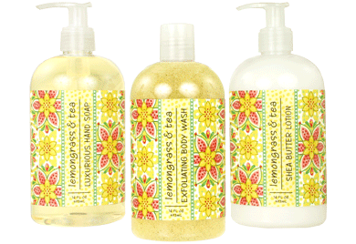 Lemongrass & Tea - Soaps & Lotions! (Scents-flavors: Lotion (16oz))