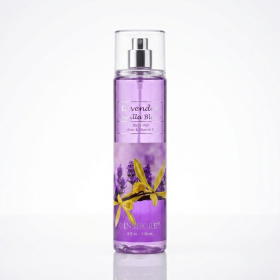 Fragrance Body Mist - Large Size 8 fl. oz. / 236 ml - Refreshing Scented Mist with Aloe & Vitamin E for Daily Hydration (shape: Lavender)