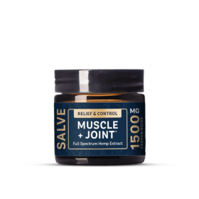 Muscle & Joint Relief Salve – Full Spectrum Hemp Extract with CBG & Botanicals | Fast-Acting Pain & Inflammation Support, Less Than 0.3% THC (size: 1 OZ)