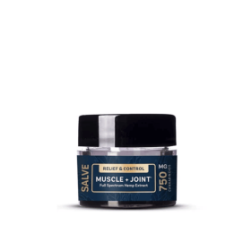 Muscle & Joint Relief Salve – Full Spectrum Hemp Extract with CBG & Botanicals | Fast-Acting Pain & Inflammation Support, Less Than 0.3% THC (size: 1/2 OZ)