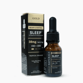 Sleep Tincture with CBD + CBN - Deep Rest Hemp Extract - Fast-Acting Full Spectrum Sleep Aid for Relaxation & Relief – 0.3% THC (Strength: Light, size: 15 ML)