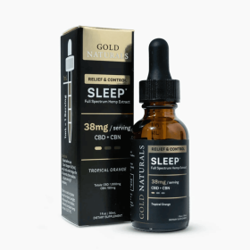 Sleep Tincture with CBD + CBN - Deep Rest Hemp Extract - Fast-Acting Full Spectrum Sleep Aid for Relaxation & Relief – 0.3% THC (Strength: Light, size: 30 ML)