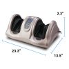 Premium Foot Massager with Remote Control - Deep Kneading and Rolling Massage for Feet, Ankles, Calves, and Legs â€“ Pain Relief & Circulation Boost