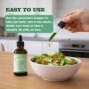 WINYEL Soursop Drops 10-in-1 with seaweed, moringa, black seed oil, oregano, ashwagandha, chlorophyll | Herbal extracts promote overall health | Vegan
