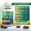 WINYEL AREDS 2 Eye Vitamin and Mineral Supplement, containing lutein, vitamin C, zeaxanthin, zinc, and vitamin E, 120 soft gels.