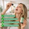 WINYEL Soursop Drops 10-in-1 with seaweed, moringa, black seed oil, oregano, ashwagandha, chlorophyll | Herbal extracts promote overall health | Vegan