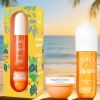 2-Piece Set, SOLO EN IBIZA Body & Hair Fragrance Mist And Body Cream Gift Box For Men And Women, Long Lasting Fragrance, 4 Different Scent