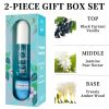 2-Piece Set, SOLO EN IBIZA Body & Hair Fragrance Mist And Body Cream Gift Box For Men And Women, Long Lasting Fragrance, 4 Different Scent